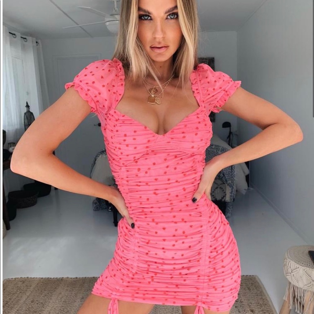 Tiger Mist pink dress